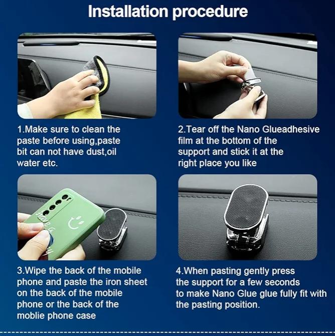 Silver Mobile Phone Holder with USB Earphone Cable Winder