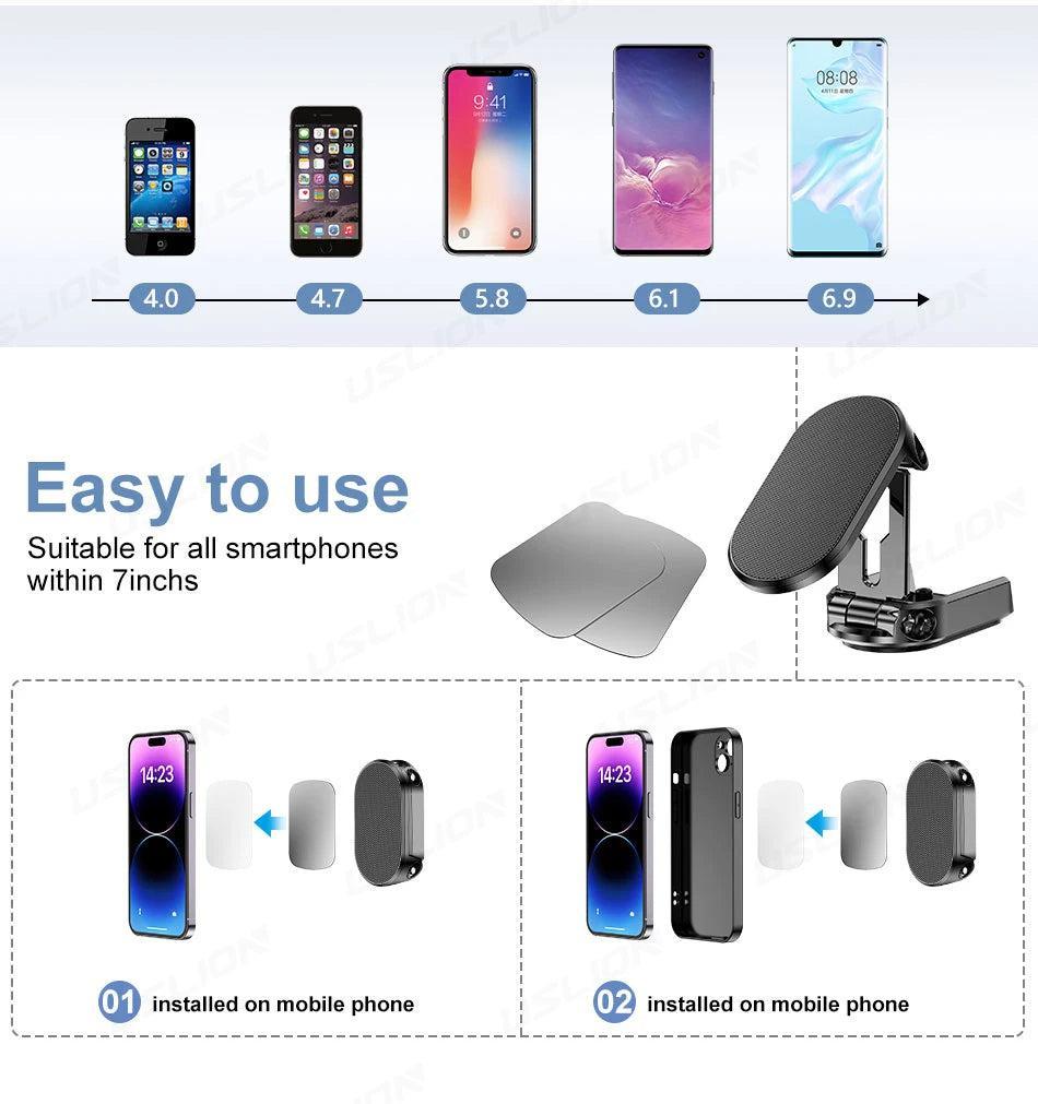 Silver Mobile Phone Holder with USB Earphone Cable Winder